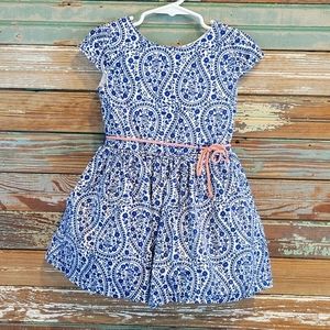 Like New Carter's Sz 3T Paisley Floral Dress